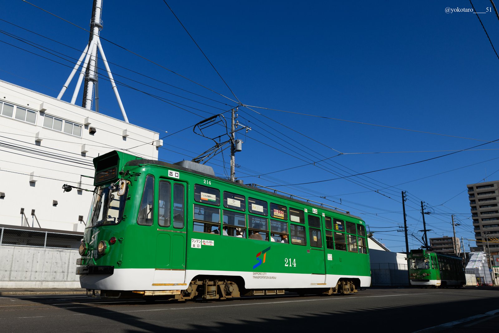 札幌市電・214号車